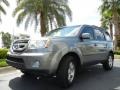 2009 Sterling Gray Metallic Honda Pilot EX  photo #2