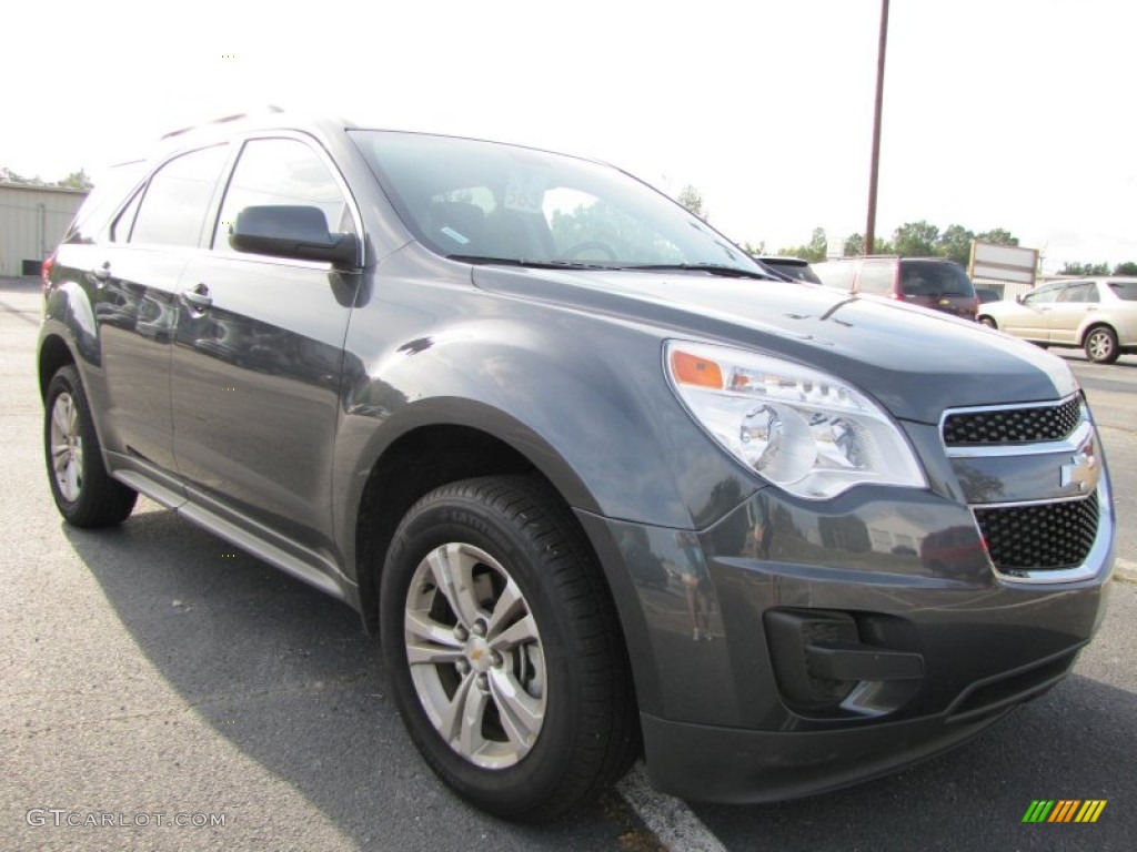 2011 Equinox LT - Cyber Gray Metallic / Light Titanium/Jet Black photo #1