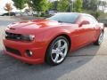 Inferno Orange Metallic - Camaro SS Coupe Photo No. 3