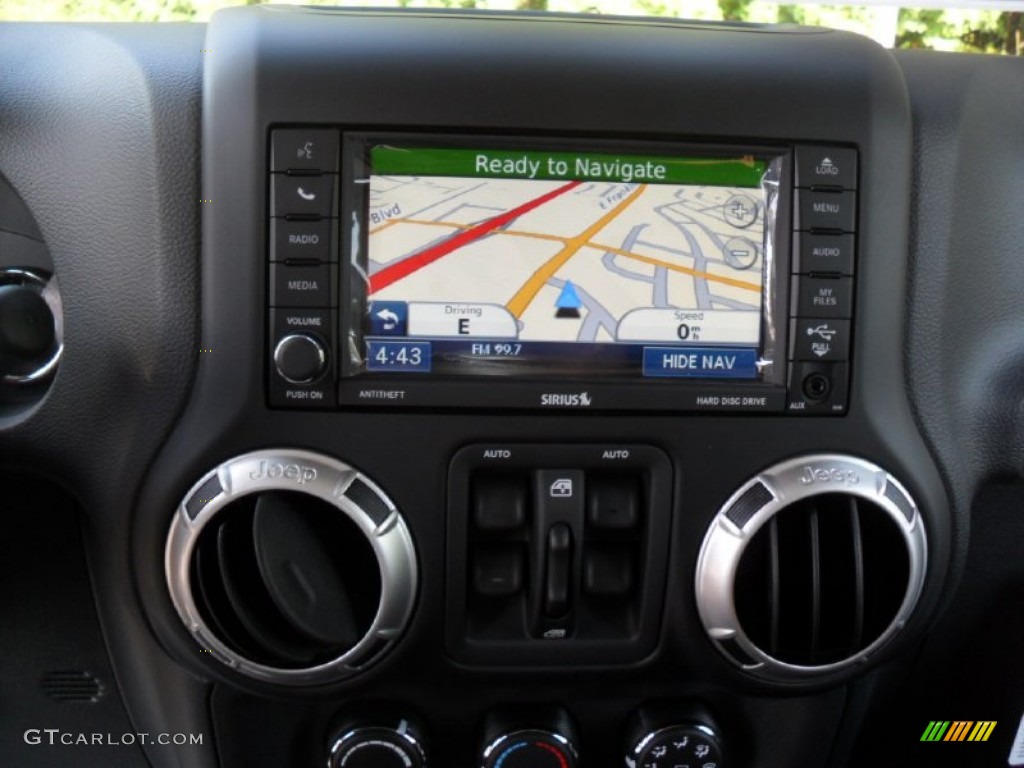 2012 Jeep Wrangler Unlimited Rubicon 4x4 Navigation Photos