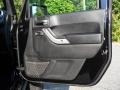 Black 2012 Jeep Wrangler Unlimited Rubicon 4x4 Door Panel