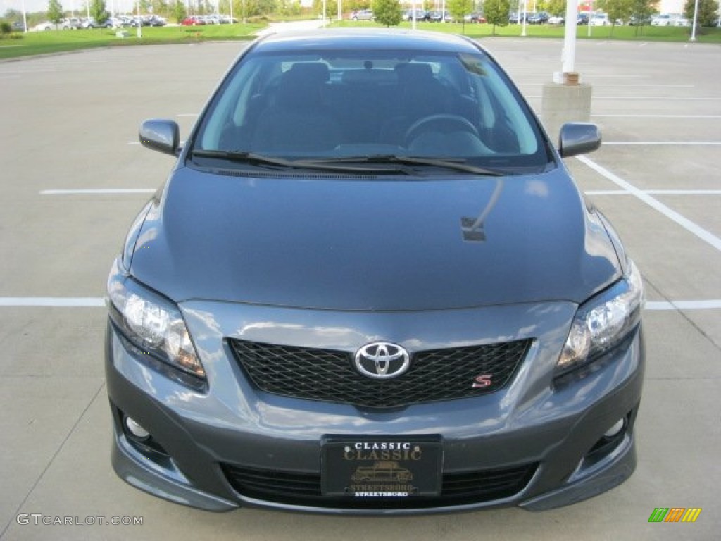 2009 Corolla S - Magnetic Gray Metallic / Dark Charcoal photo #5