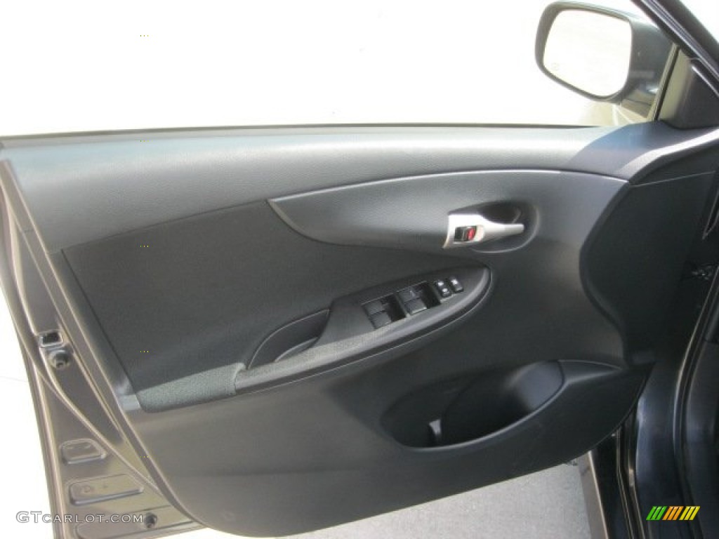 2009 Corolla S - Magnetic Gray Metallic / Dark Charcoal photo #16