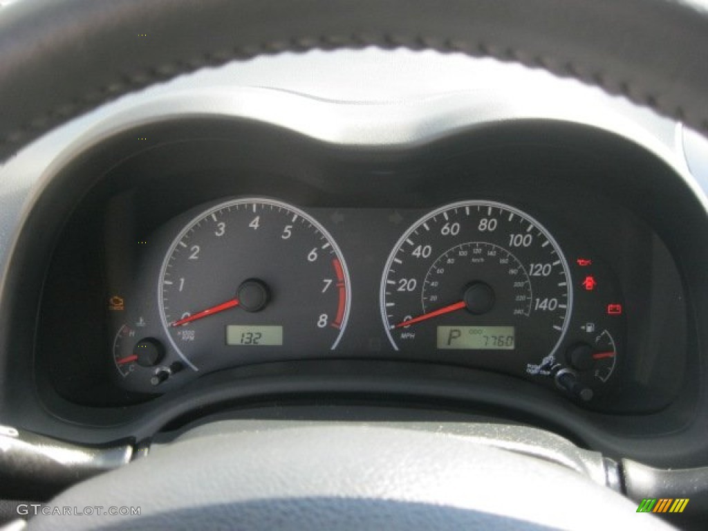 2009 Corolla S - Magnetic Gray Metallic / Dark Charcoal photo #23