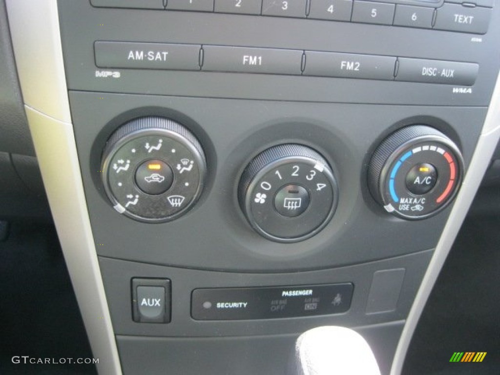 2009 Corolla S - Magnetic Gray Metallic / Dark Charcoal photo #26