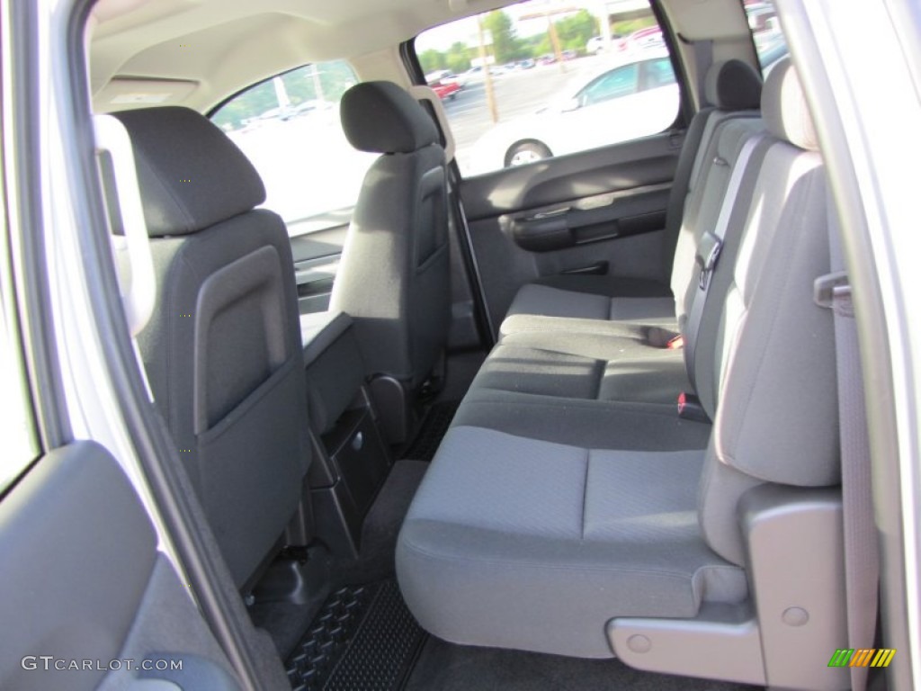 2011 Silverado 1500 LT Crew Cab - Sheer Silver Metallic / Ebony photo #11