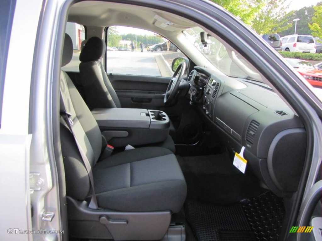 2011 Silverado 1500 LT Crew Cab - Sheer Silver Metallic / Ebony photo #12