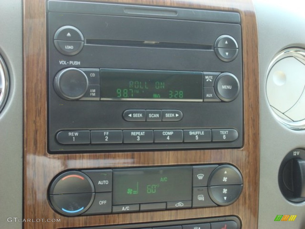 2004 F150 Lariat SuperCrew - Black / Tan photo #14