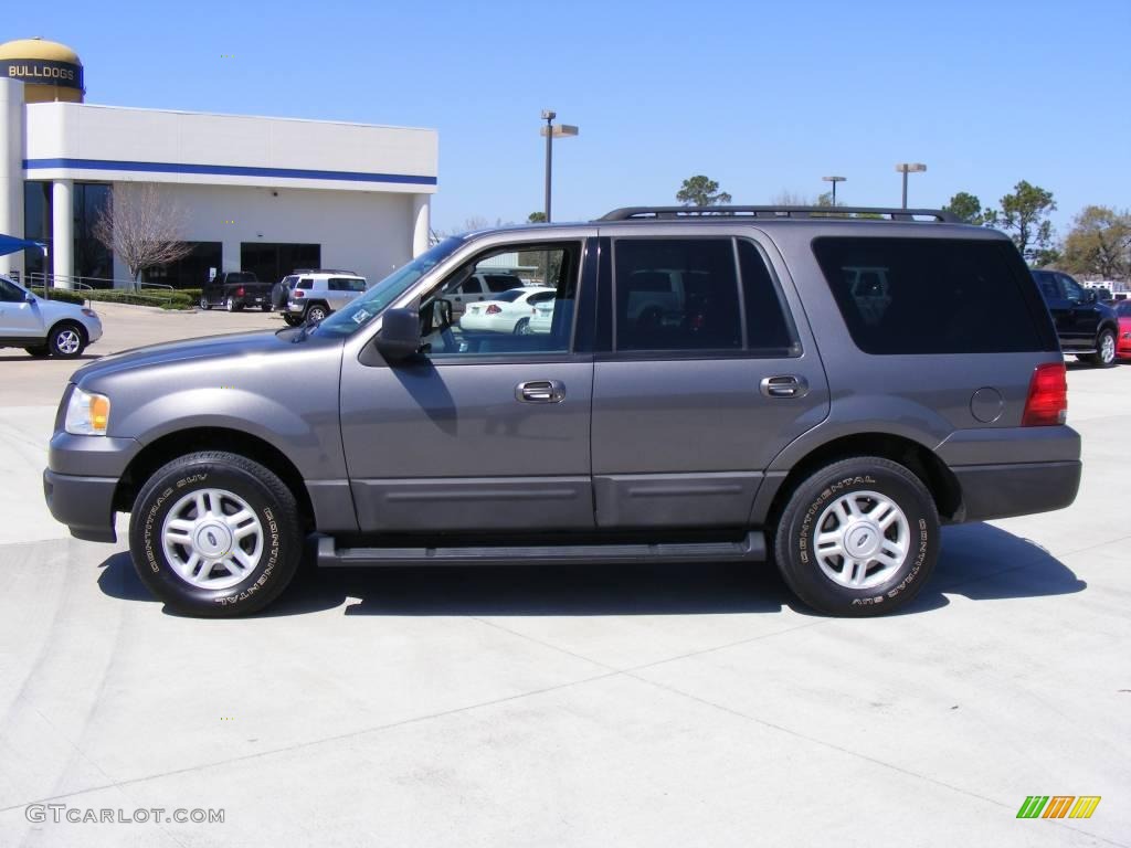2005 Expedition XLT - Dark Shadow Grey Metallic / Medium Flint Grey photo #2