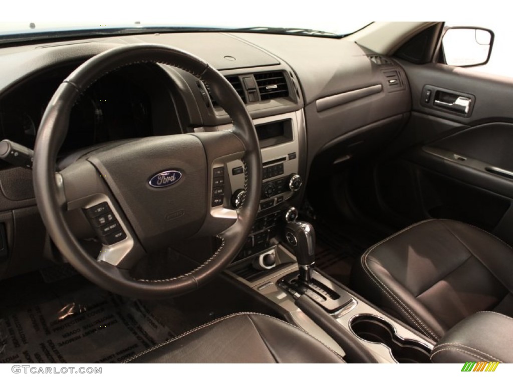 2011 Fusion SEL V6 - Blue Flame Metallic / Charcoal Black photo #8