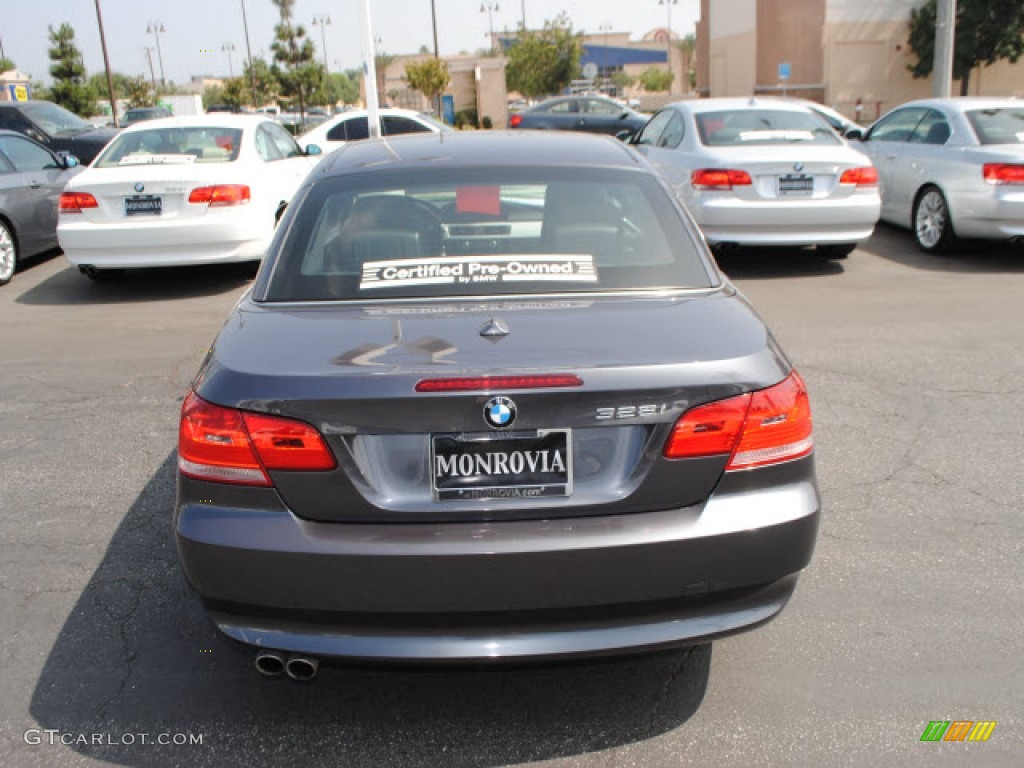 2008 3 Series 328i Convertible - Sparkling Graphite Metallic / Black photo #9