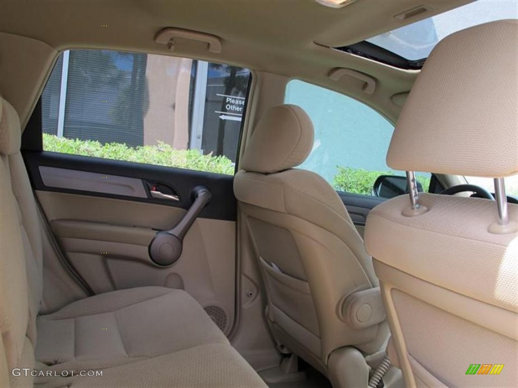 2009 CR-V EX - Crystal Black Pearl / Ivory photo #11