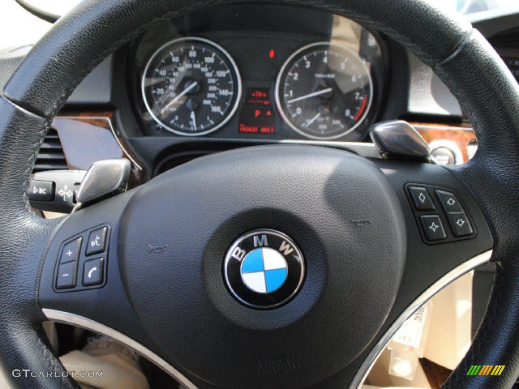 2008 3 Series 335i Coupe - Titanium Silver Metallic / Cream Beige photo #19