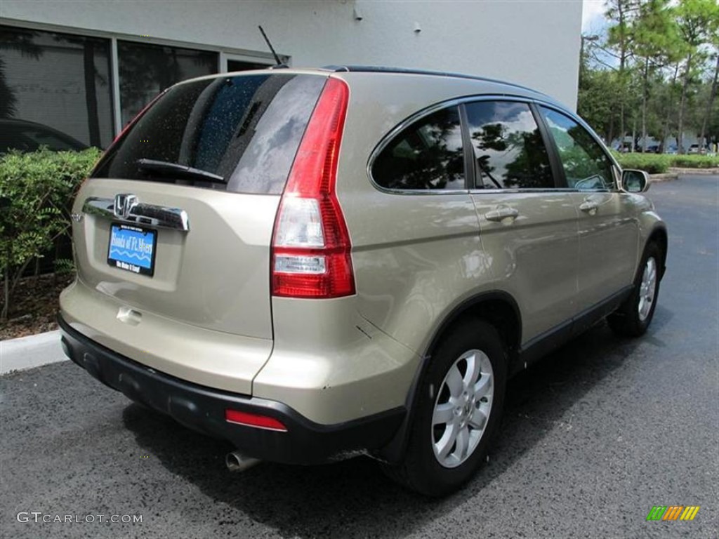 2009 CR-V EX-L - Borrego Beige Metallic / Ivory photo #3