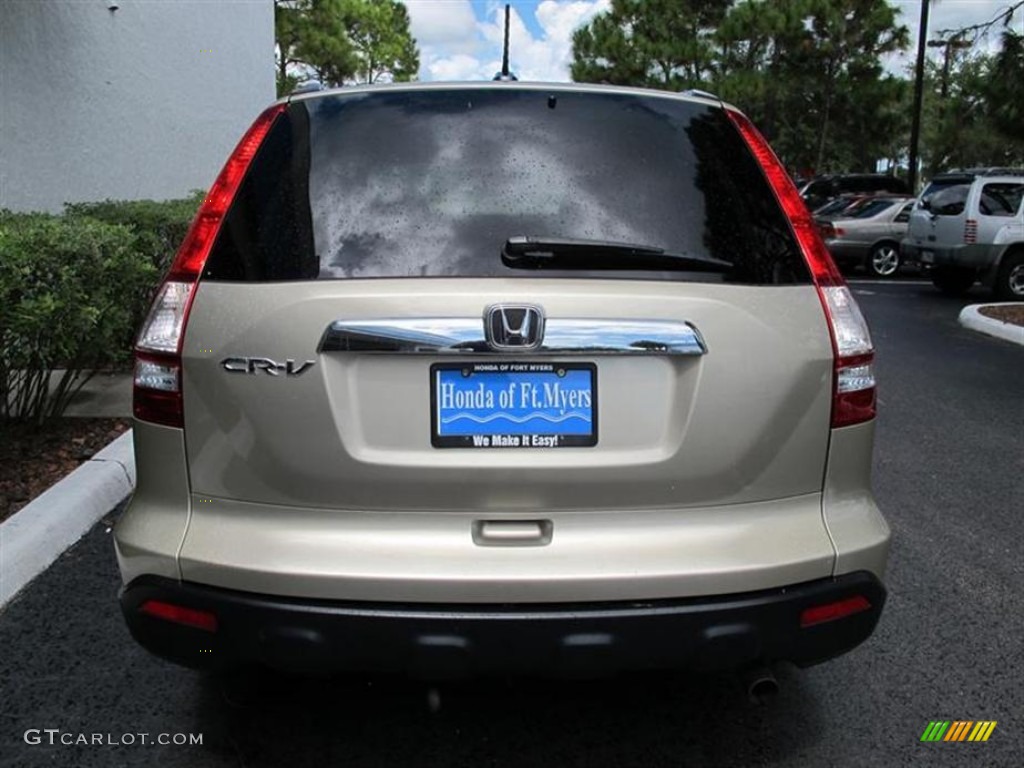 2009 CR-V EX-L - Borrego Beige Metallic / Ivory photo #4