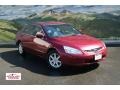 2003 Redondo Red Pearl Honda Accord EX V6 Sedan  photo #1