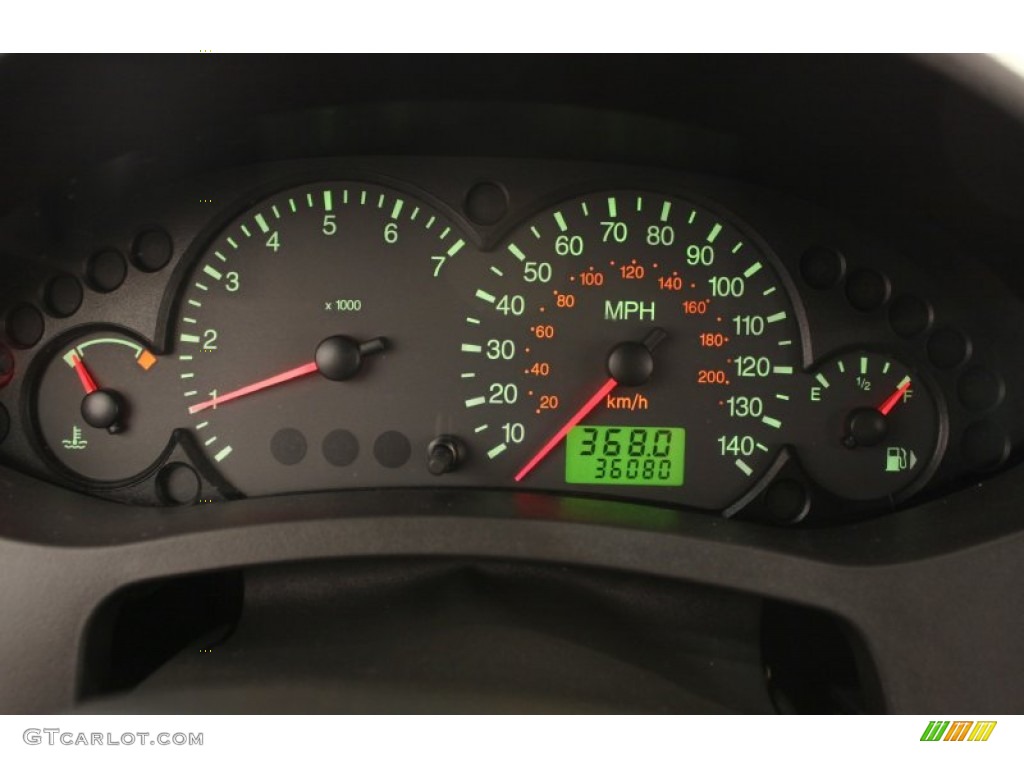 2007 Ford Focus ZX3 SE Coupe Gauges Photo #54673857