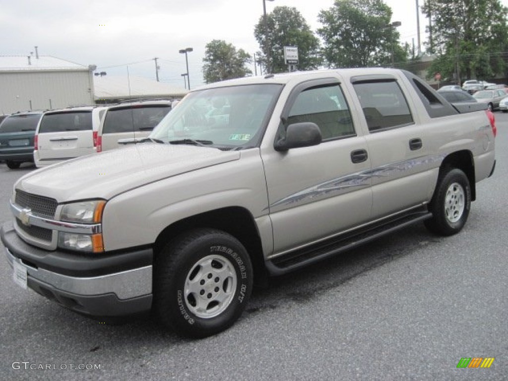 2005 Avalanche LS 4x4 - Sandstone Metallic / Gray/Dark Charcoal photo #3
