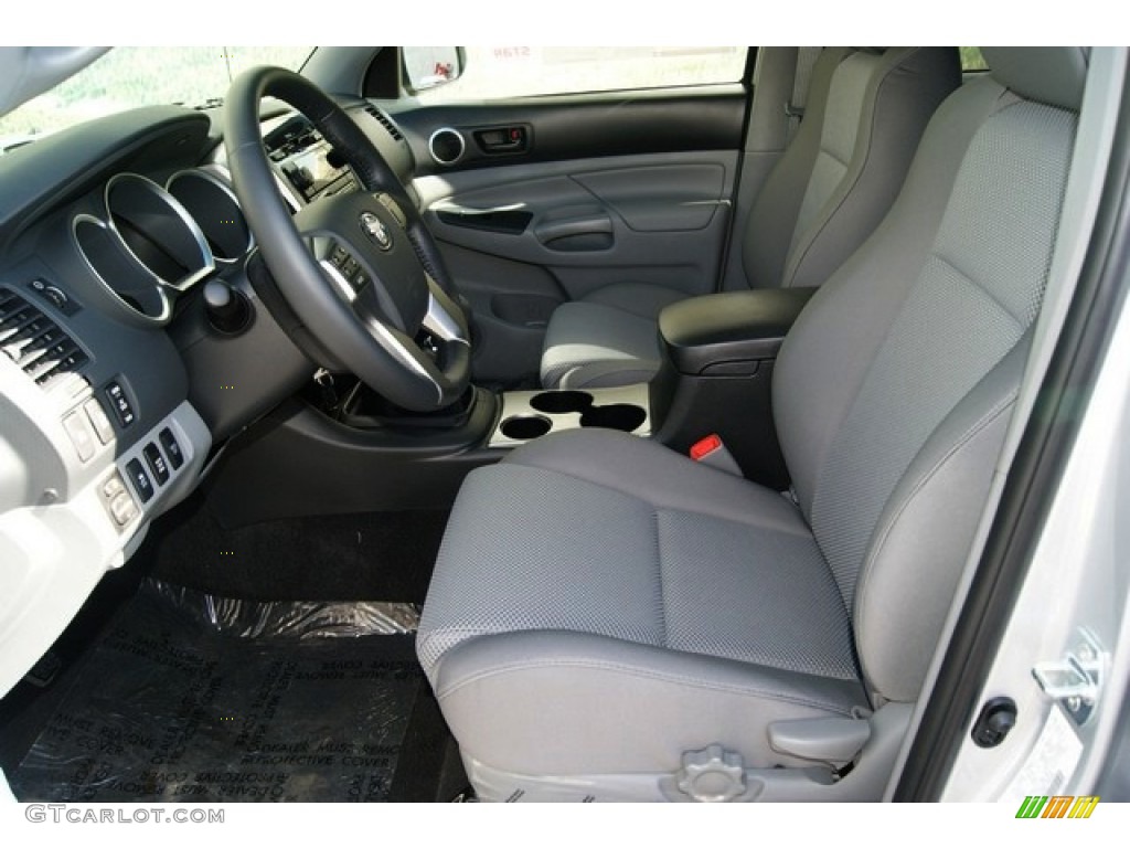 Graphite Interior 2012 Toyota Tacoma V6 TRD Double Cab 4x4 Photo #54674091