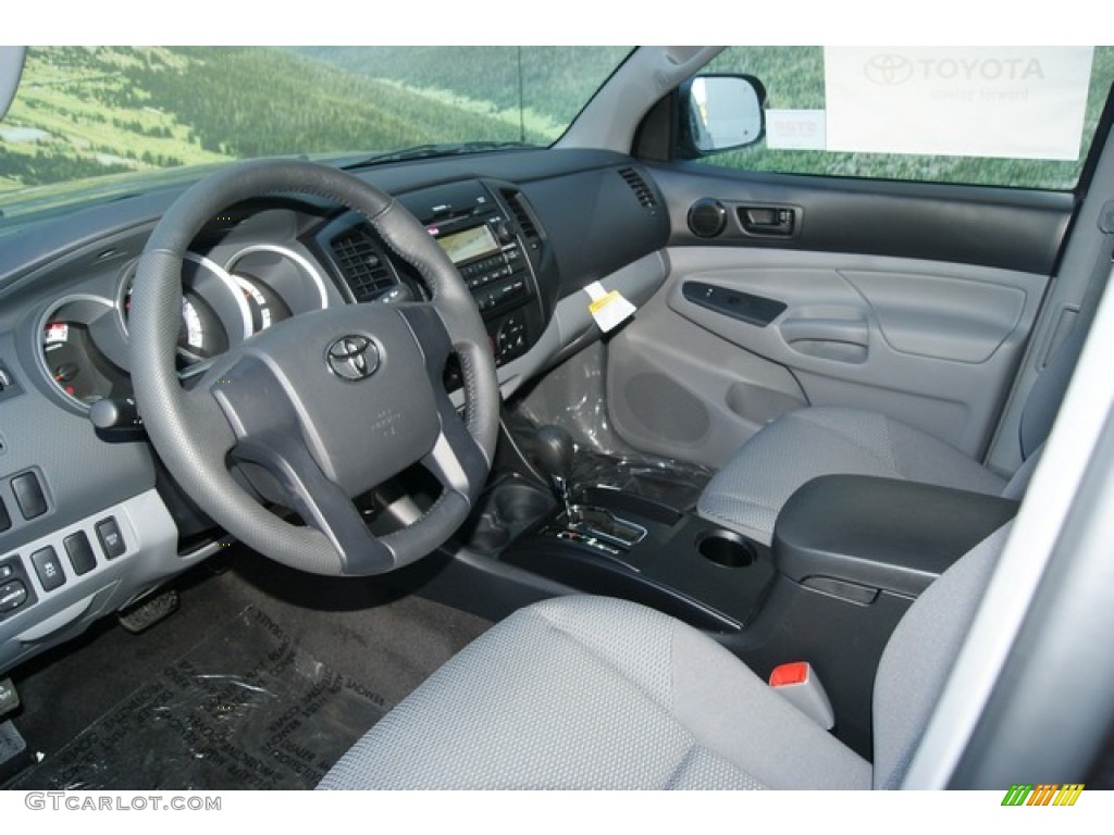 Graphite Interior 2012 Toyota Tacoma Access Cab 4x4 Photo #54674190