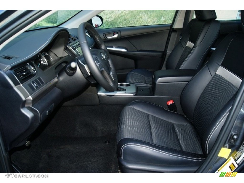 Black Interior 2012 Toyota Camry SE V6 Photo #54674529