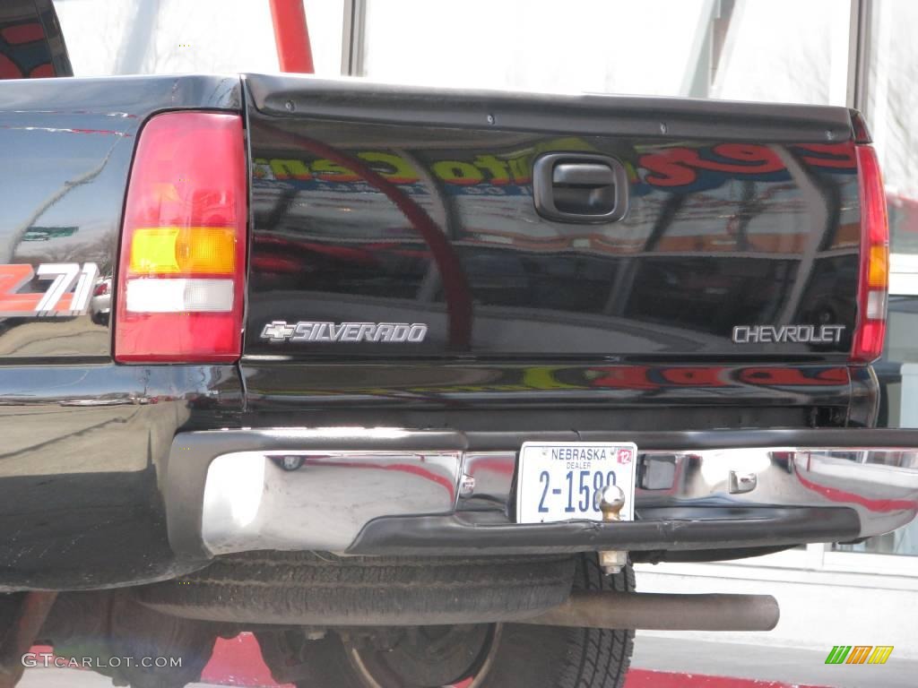 1999 Silverado 1500 LS Z71 Extended Cab 4x4 - Onyx Black / Medium Oak photo #5