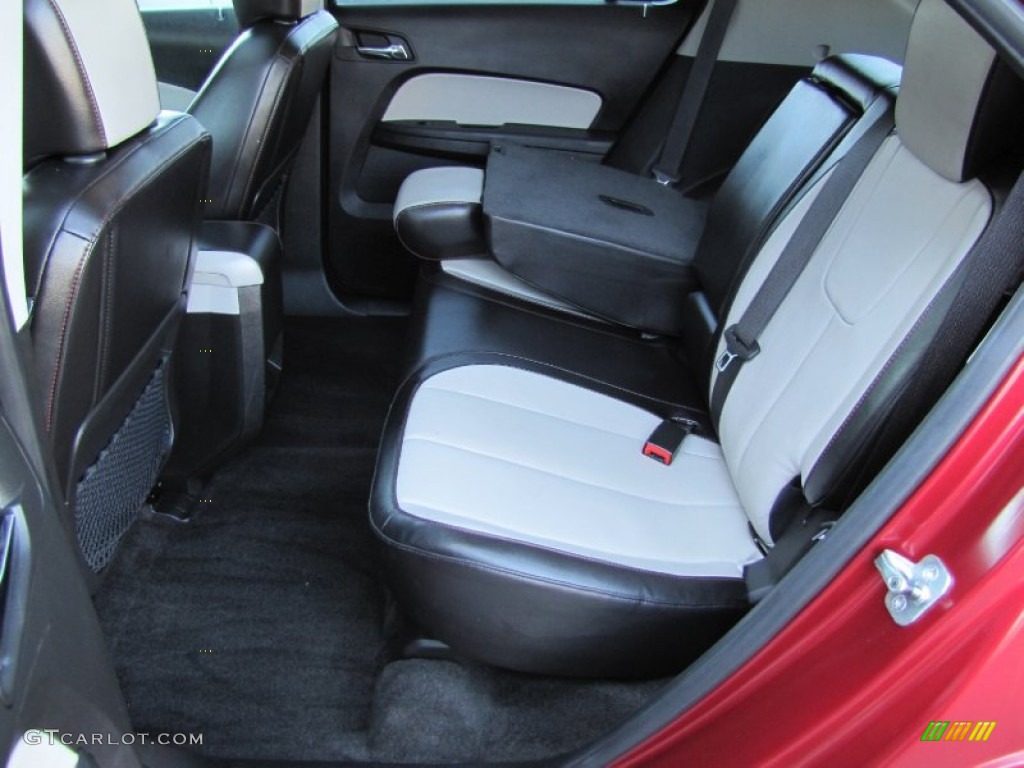 Jet Black/Light Titanium Interior 2010 Chevrolet Equinox LTZ AWD Photo #54675607