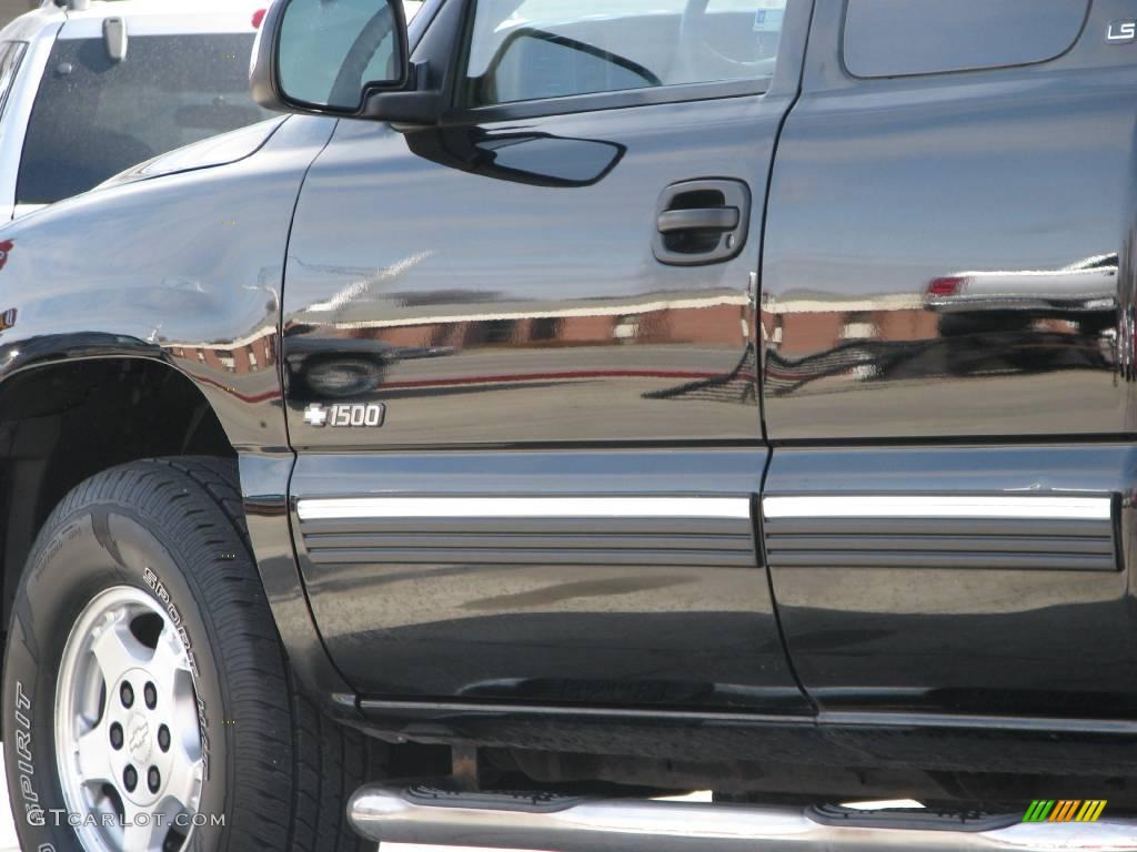 1999 Silverado 1500 LS Z71 Extended Cab 4x4 - Onyx Black / Medium Oak photo #7