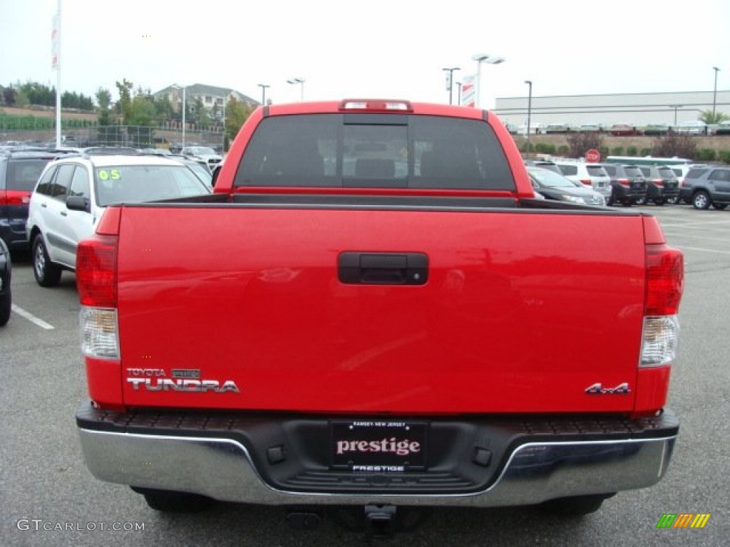 2011 Tundra TRD Double Cab 4x4 - Radiant Red / Black photo #5