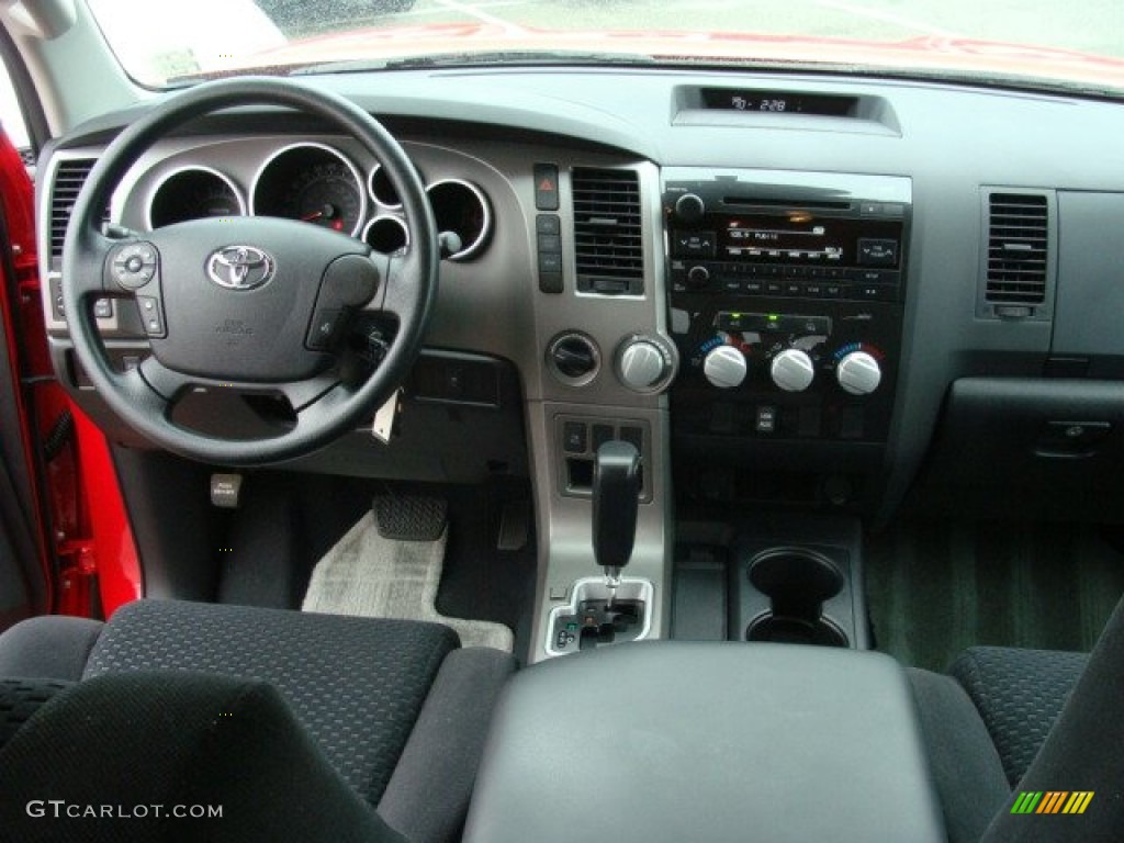 2011 Tundra TRD Double Cab 4x4 - Radiant Red / Black photo #9