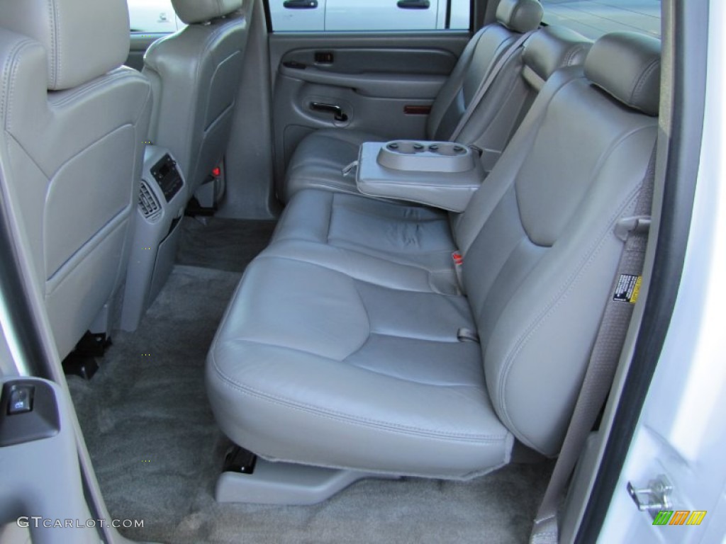 Stone Gray Leather Interior 2006 Gmc Sierra 1500 Denali Crew