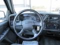 Dark Pewter 2005 GMC Sierra 1500 SLE Extended Cab 4x4 Steering Wheel