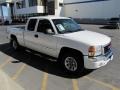 2005 Summit White GMC Sierra 1500 SLE Extended Cab 4x4  photo #24