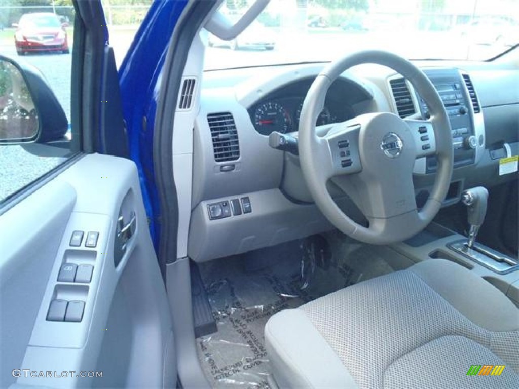 Steel Interior 2012 Nissan Frontier SV Crew Cab Photo #54677178