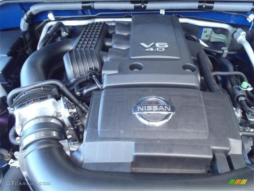 2012 Nissan Frontier SV Crew Cab 4.0 Liter DOHC 24-Valve CVTCS V6 Engine Photo #54677239