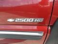 2001 Dark Carmine Red Metallic Chevrolet Silverado 2500HD LS Extended Cab  photo #16