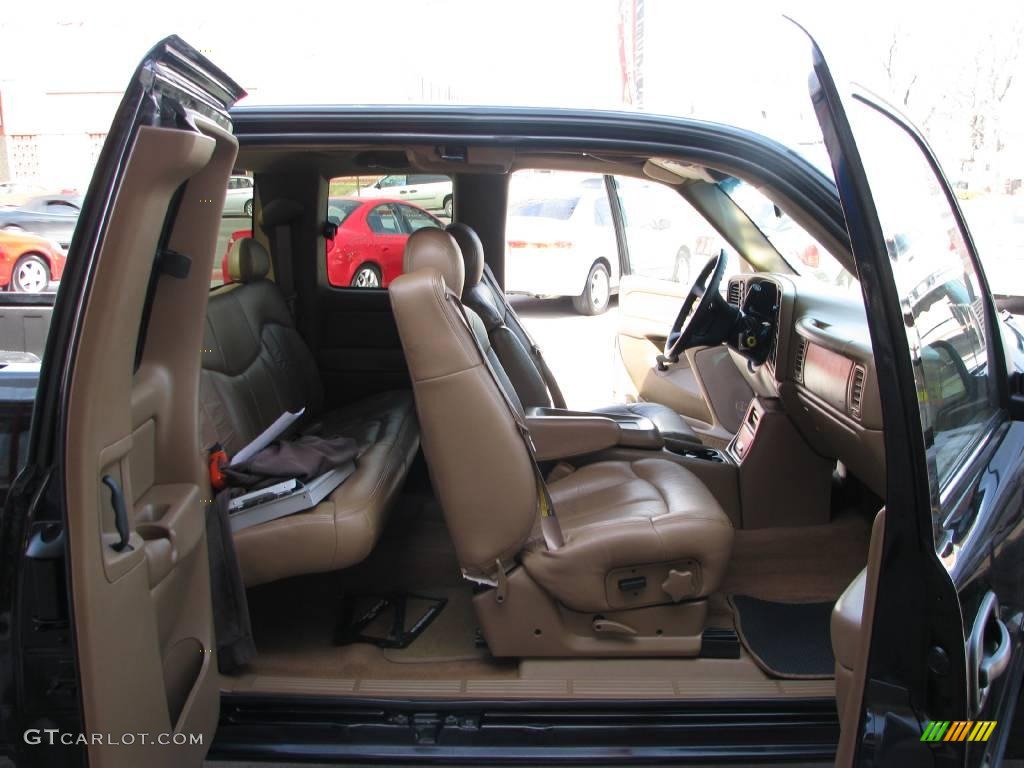 1999 Silverado 1500 LS Z71 Extended Cab 4x4 - Onyx Black / Medium Oak photo #28