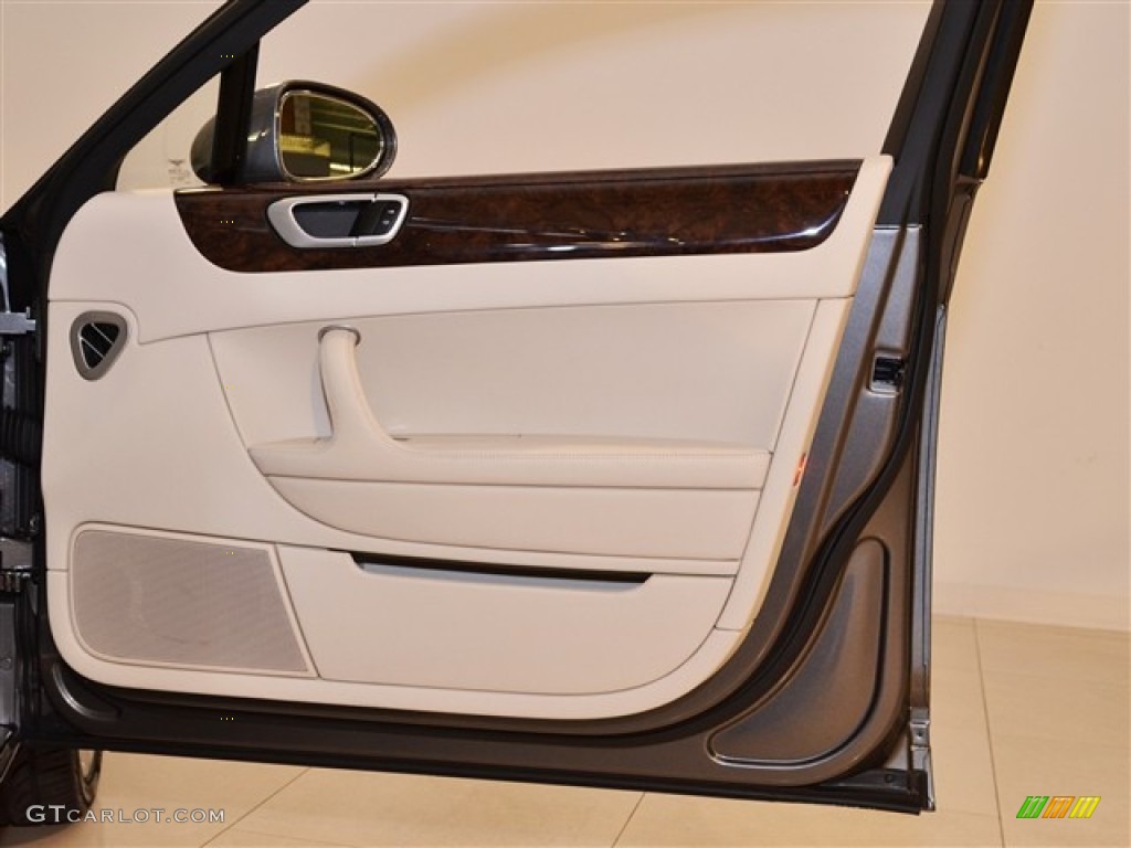 2009 Bentley Continental Flying Spur Standard Continental Flying Spur Model Linen/Beluga Door Panel Photo #54678420