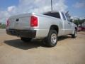 2007 Bright Silver Metallic Dodge Dakota ST Club Cab  photo #3