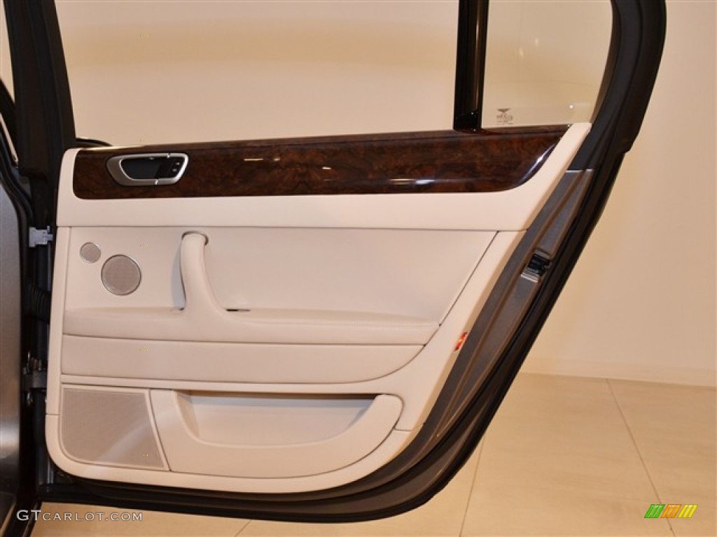 2009 Bentley Continental Flying Spur Standard Continental Flying Spur Model Linen/Beluga Door Panel Photo #54678444