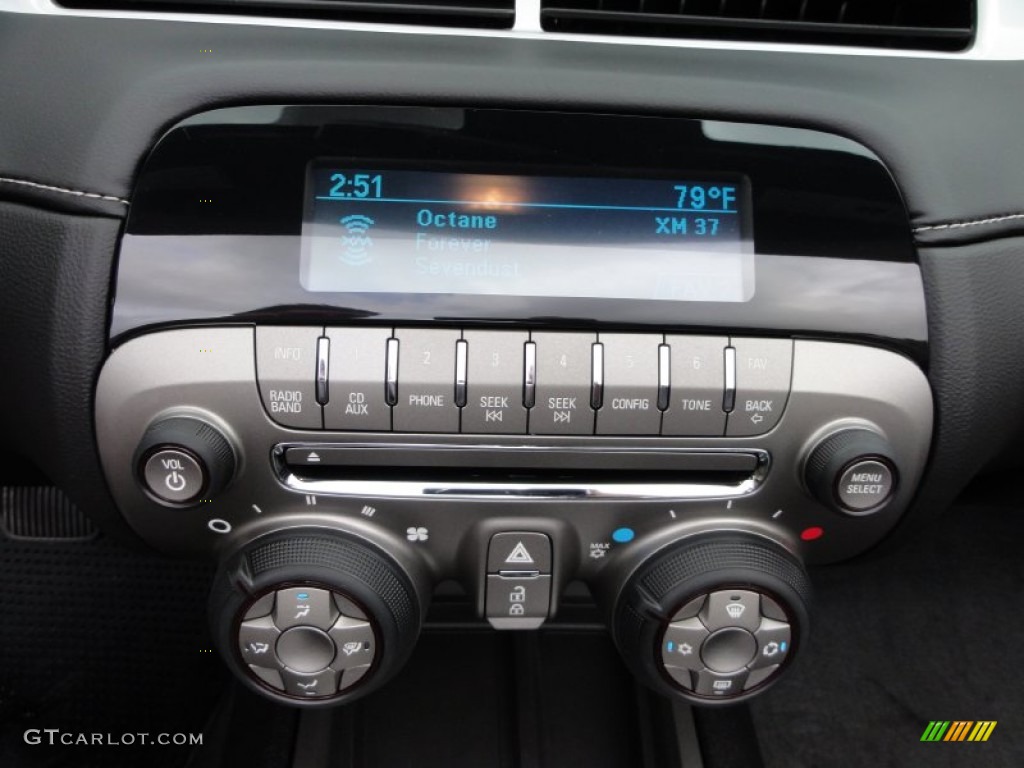 2012 Chevrolet Camaro LT Convertible Audio System Photo #54678782