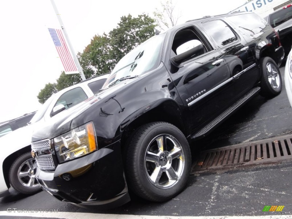 Black Chevrolet Suburban