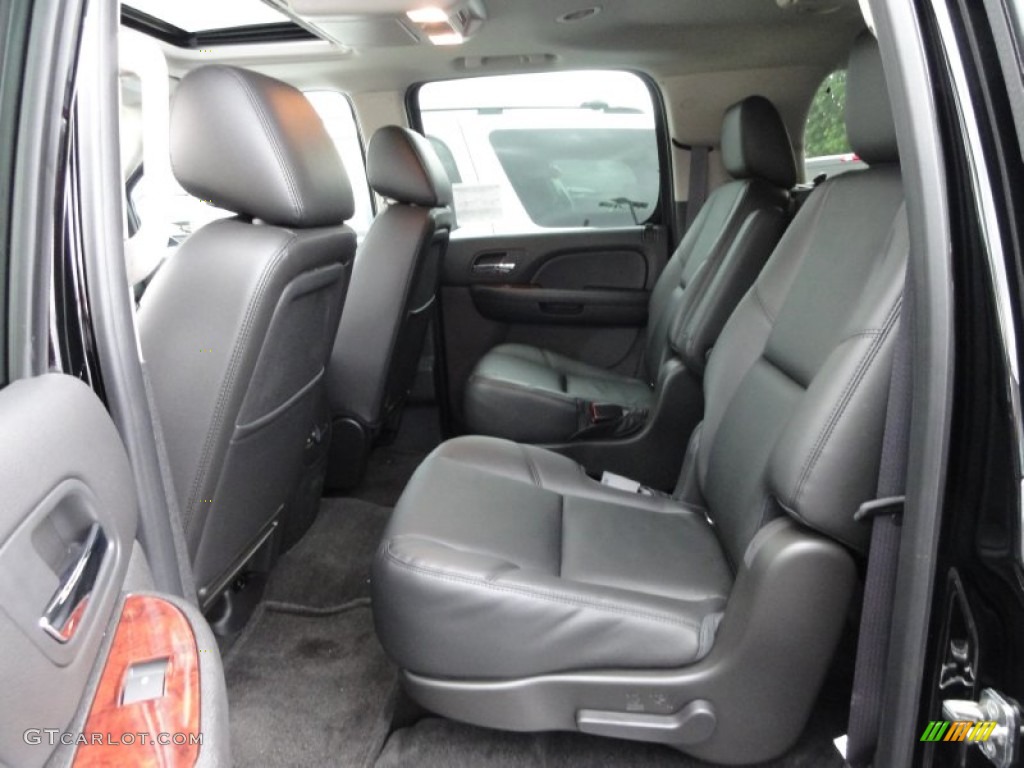 Ebony Interior 2012 Chevrolet Suburban LTZ 4x4 Photo #54679080