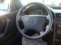 1997 Mercedes-Benz C Navy Blue Interior Steering Wheel Photo