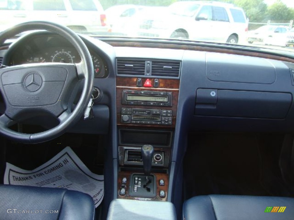 1997 Mercedes-Benz C 280 Sedan Navy Blue Dashboard Photo #54679287