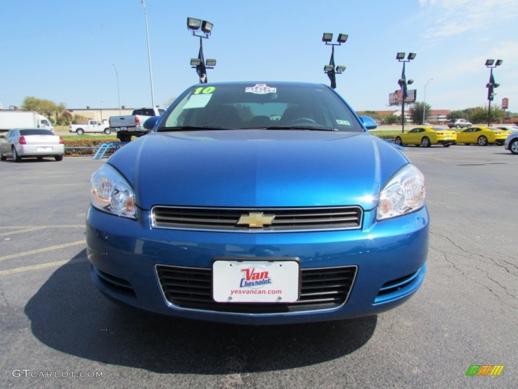 2010 Impala LS - Aqua Blue Metallic / Ebony photo #2