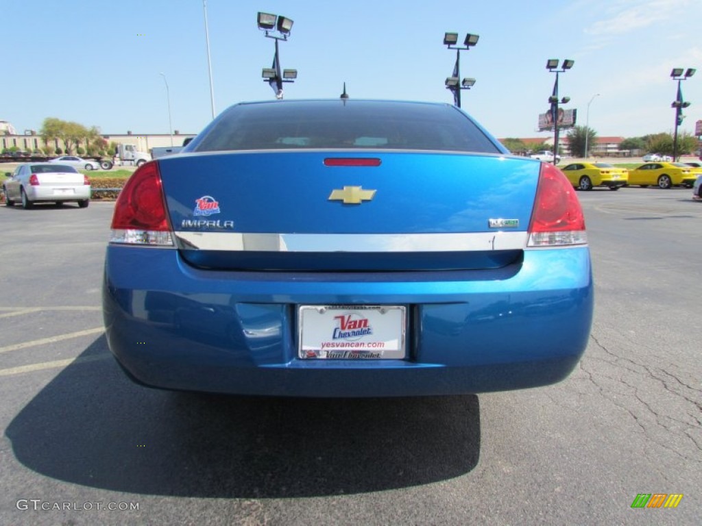 2010 Impala LS - Aqua Blue Metallic / Ebony photo #6