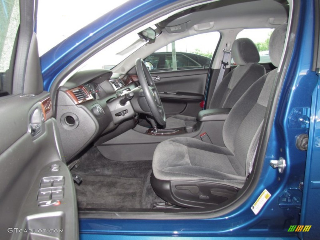 2010 Impala LS - Aqua Blue Metallic / Ebony photo #9