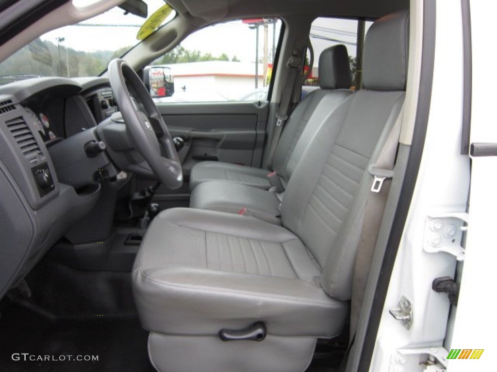 2009 Ram 3500 ST Quad Cab 4x4 - Bright White / Medium Slate Gray photo #10