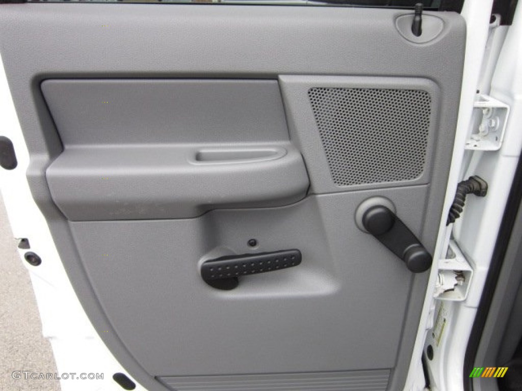 2009 Ram 3500 ST Quad Cab 4x4 - Bright White / Medium Slate Gray photo #15